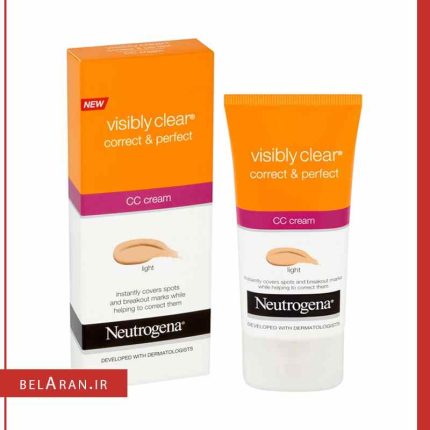 سی سی کرم نیتروژینا Neutrogena Visibly Clear Correct and Perfect CC Cream 50 ml
