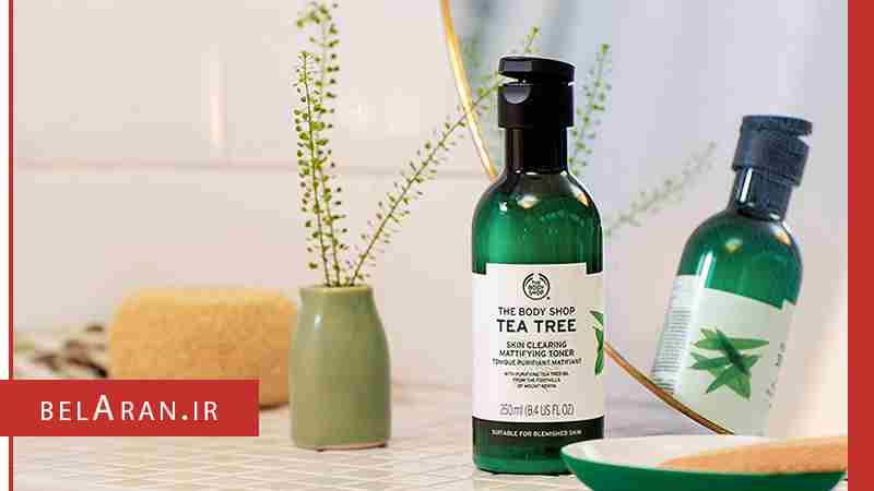 تونر چای سبز بادی شاپ در بلاران The Body Shop- Tea Tree Skin Clearing Mattifying Toner review