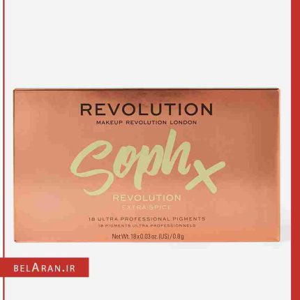 پالت سایه رولوشن سوفیکس اکسترا اسپایس در بلاران Makeup Revolution Sophx Palette Extra Spice