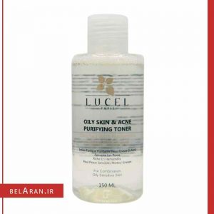 تونر پاک‌کننده صورت لوسل مخصوص پوست چرب-بلاران Lucel Oily Skin & Acne Purifying Toner
