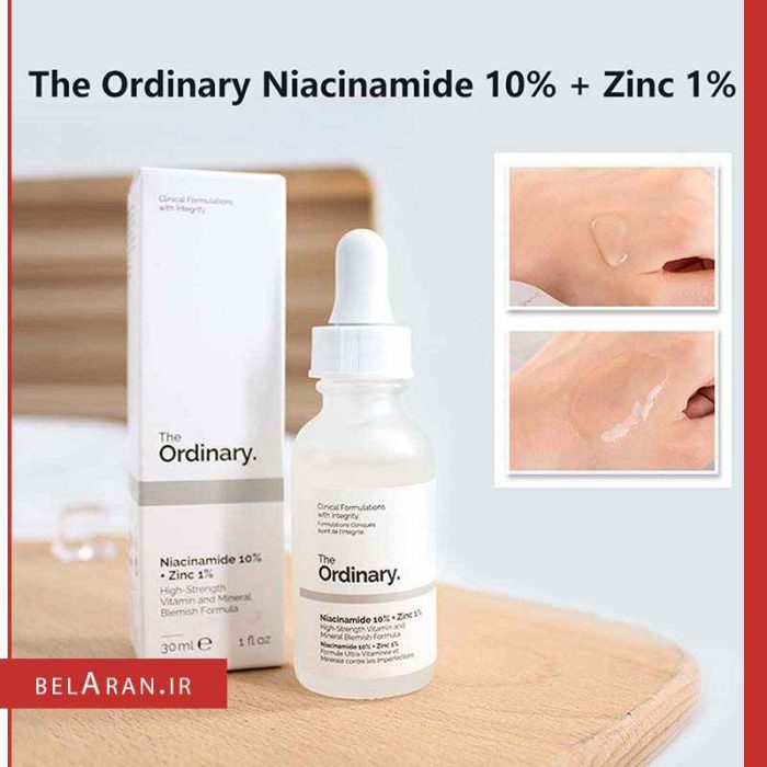 سرم نیاسینامید و زینک اوردینری-بلاران The Ordinary Niacinamide 10% + Zinc 1%