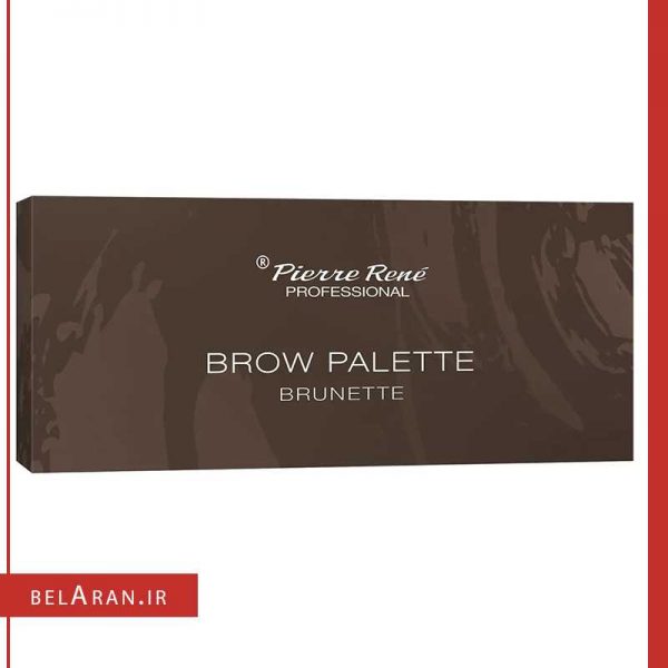 پالت سایه ابرو جدید پیررنه برونت-بلاران Pierre Rene brow palette brunette