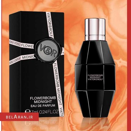 ادکلن فلاور بمب میدنایت ویکتور اند رالف ادو پرفیوم زنانه ۱۰۰ میلی لیتر-خرید لوازم آرایش اورجینال-بلاران Viktor and Rolf Flowerbomb Midnight Eau De Parfum For Women