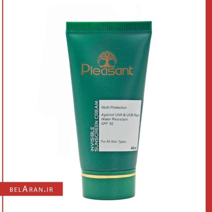 ضدآفتاب بیرنگ مولتی اکشن spf50 پلیزنت-محصولات پیررنه-خرید لوازم آرایش اورجینال-بلاران Sun Screen Cream For All Skin Pleasant