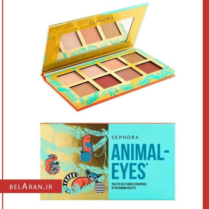 پالت سایه سفورا انیمال آیز-خرید لوازم آرایش اورجینال-بلاران Sephora Animal Eyes Eyeshadow Palette