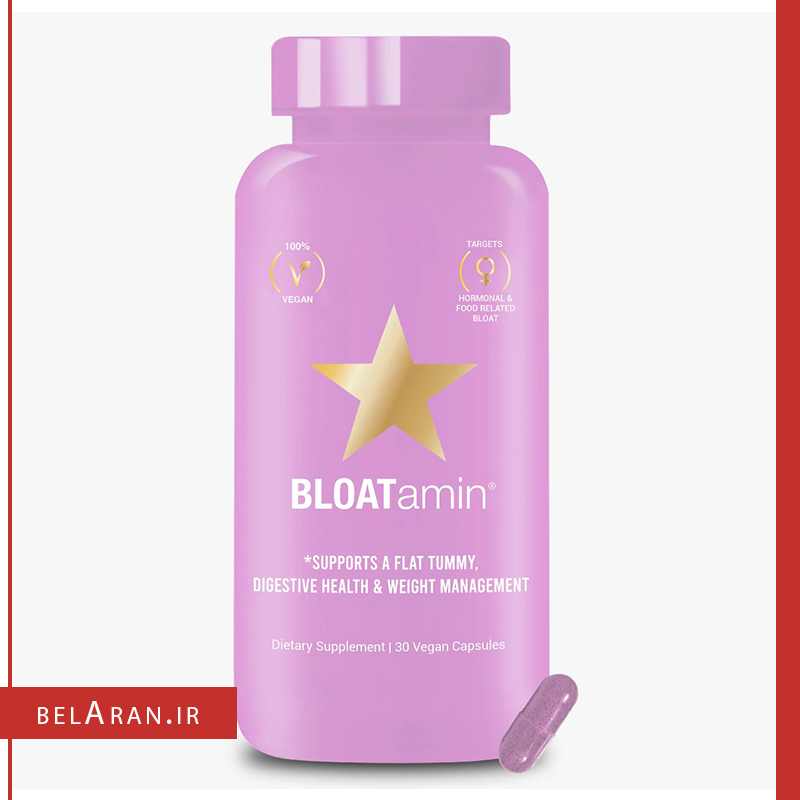 کپسول گیاهی مکمل لاغری بلوتامین هیرتامین-خرید لوازم آرایش اورجینال بلاران Hairtamin Bloatamin Digestive Health Capsule