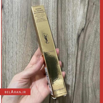 مداد چشم ایوسن لورن دسین مدل دو ریگارد-خرید لوازم آرایش بلاران Yves Saint Laurent DESSIN DU REGARD WATERPROOF Eyeliner pencils 01-noir effronte