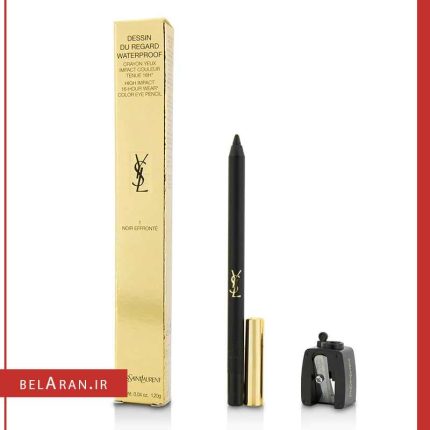 مداد چشم ایوسن لورن دسین مدل دو ریگارد-خرید لوازم آرایش بلاران Yves Saint Laurent DESSIN DU REGARD WATERPROOF Eyeliner pencils 01-noir effronte