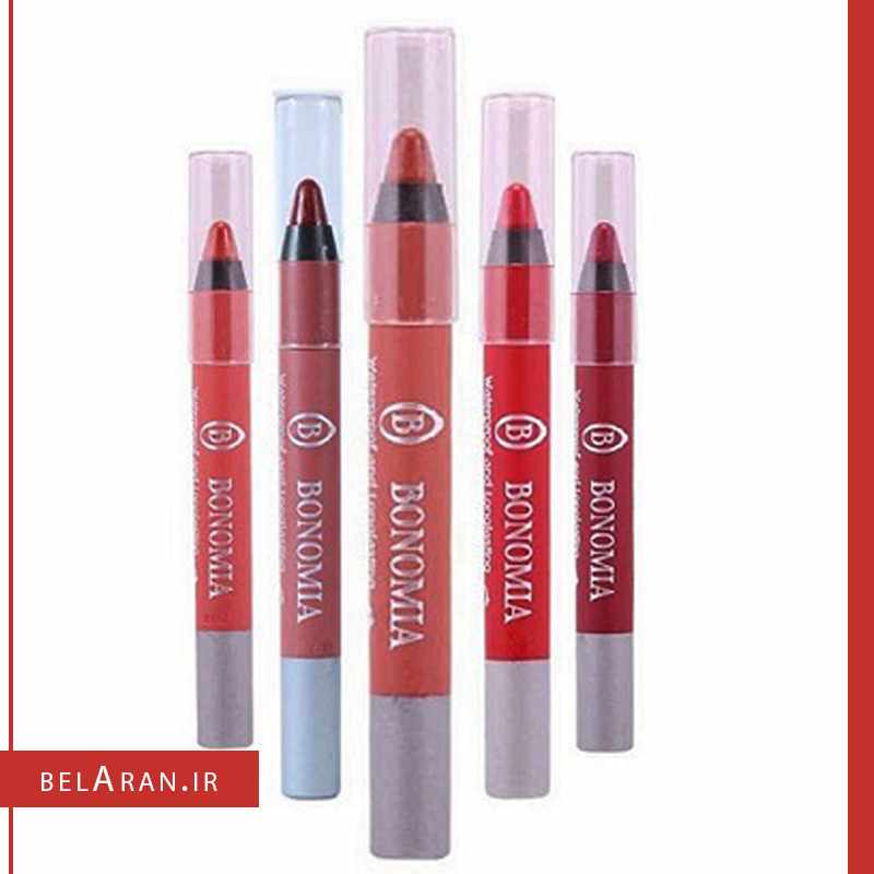 رژلب مدادی بونومیا-محصولات بونومیا-لوازم آرایش اورجینال-بلاران Bonomia pencil lipstick-belaran