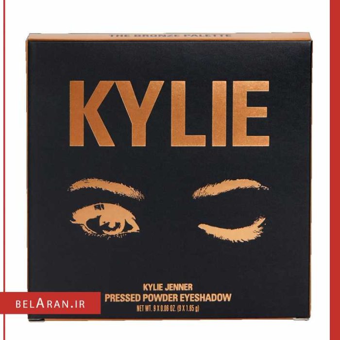 پالت سایه کایلی جنر مدل برنز-محصولات کایلی جنر-خرید لوازم آرایش اورجینال-بلاران Kylie Cosmetics The Bronze Palette Kyshadow belaran