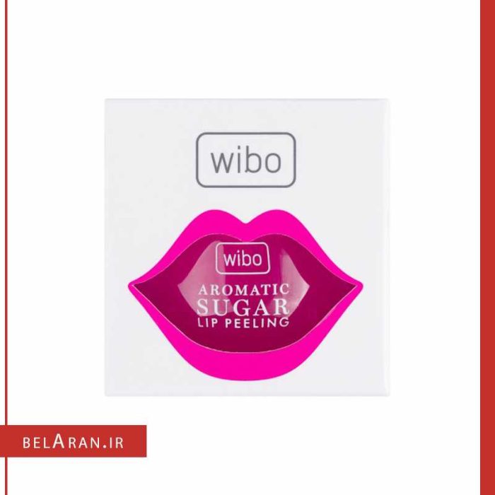 اسکراب لب ویبو-محصولات ویبو-خرید لوازم آرایش اورجینال-بلاران Wibo Aromatic Sugar Lip Peeling 11ml belaran