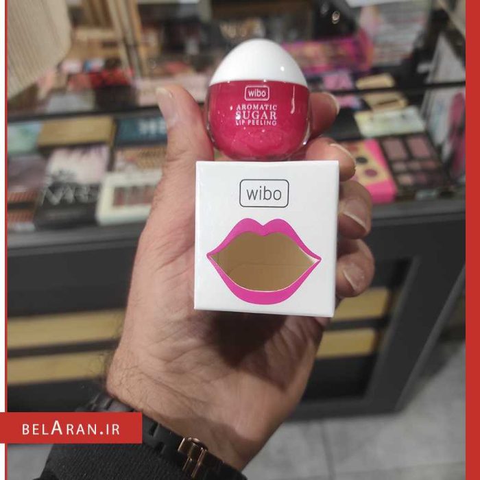 اسکراب لب ویبو-محصولات ویبو-خرید لوازم آرایش اورجینال-بلاران Wibo Aromatic Sugar Lip Peeling 11ml belaran