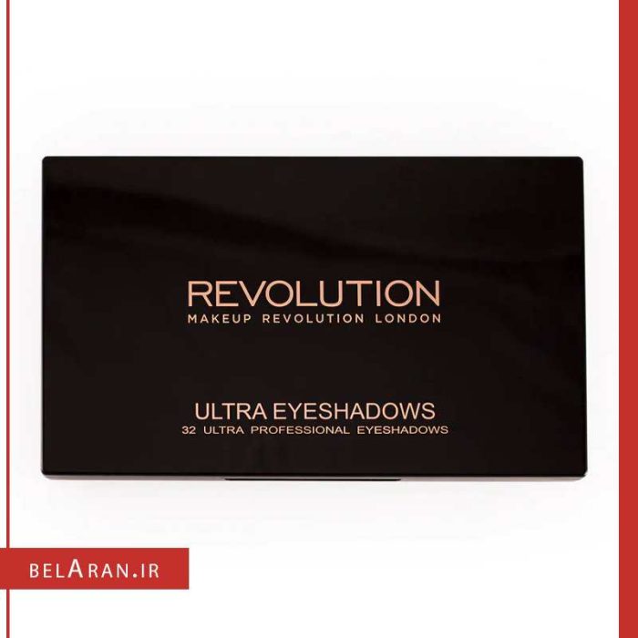 پالت سایه فلاولس مات رولوشن-خرید پالت سایه رولوشن-محصولات رولوشن-خرید لوازم آرایش اورجینال-بلاران Makeup Revolution Ultra Eyeshadows Palette 32 Eyeshadow Flawless Matte 2 belaran