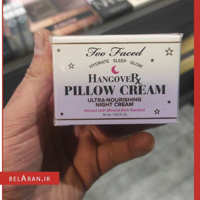 کرم شب هنگ اور توفیسد-خرید محصولات توفیسد-خرید لوازم آرایش اورجینال-بلاران Too Faced Hangover Pillow Cream Ultra-Nourishing Night Cream belaran