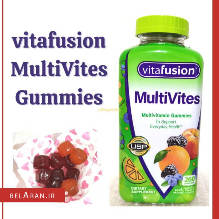 پاستیل مولتی ویتامین ویتافیوژن-خرید پاستیل ویتافیوژن-مولتی ویتامین ویتافیوژن-محصولات ویتافیوژن-خرید لوازم آرایش اورجینال-بلاران vitafusion multivites multivitamin gummies to support everyday health belaran