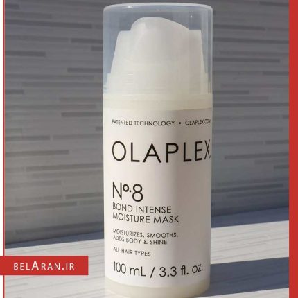 ماسک مو شماره 8 اولا پلکس-خرید ماسک مو اولاپلکس-محصولات اولاپلکس-خرید لوازم آرایش اورجینال-بلاران Olaplex No. 8 Bond Intense Moisture Mask 100ml belaran