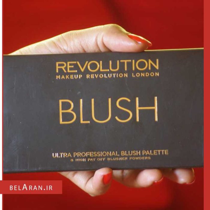 پالت رژگونه رولوشن مدل شوگر اند اسپایس-خرید پالت رژگونه رولوشن-محصولات رولوشن-خرید لوازم آرایش اورجینال-بلاران Makeup Revolution Sugar and Spice Blush Palette Belaran